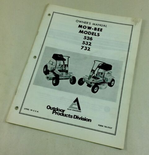 Allis Chalmers Mow-Bee 526