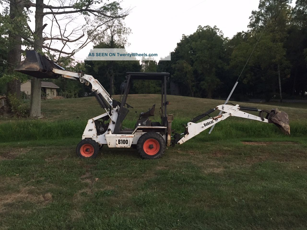Bobcat B100 Backhoe Loader