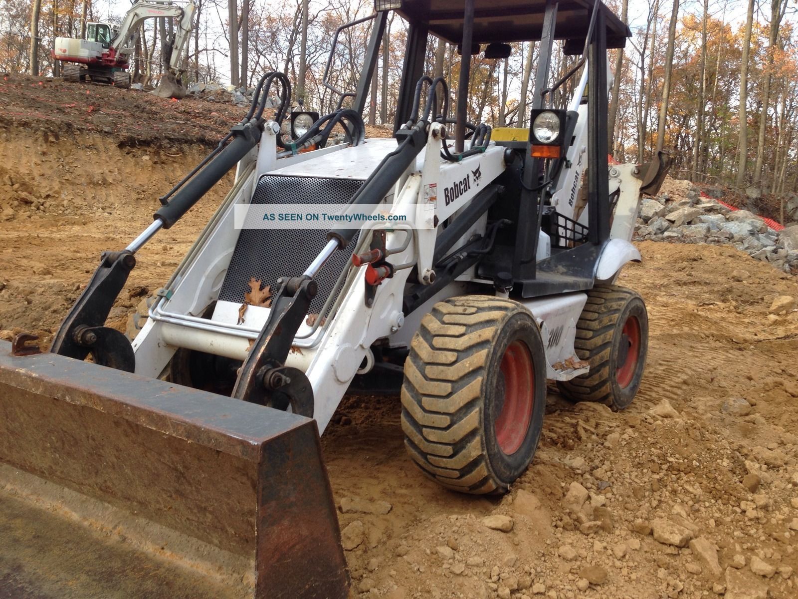 Bobcat B300 Backhoe Loader
