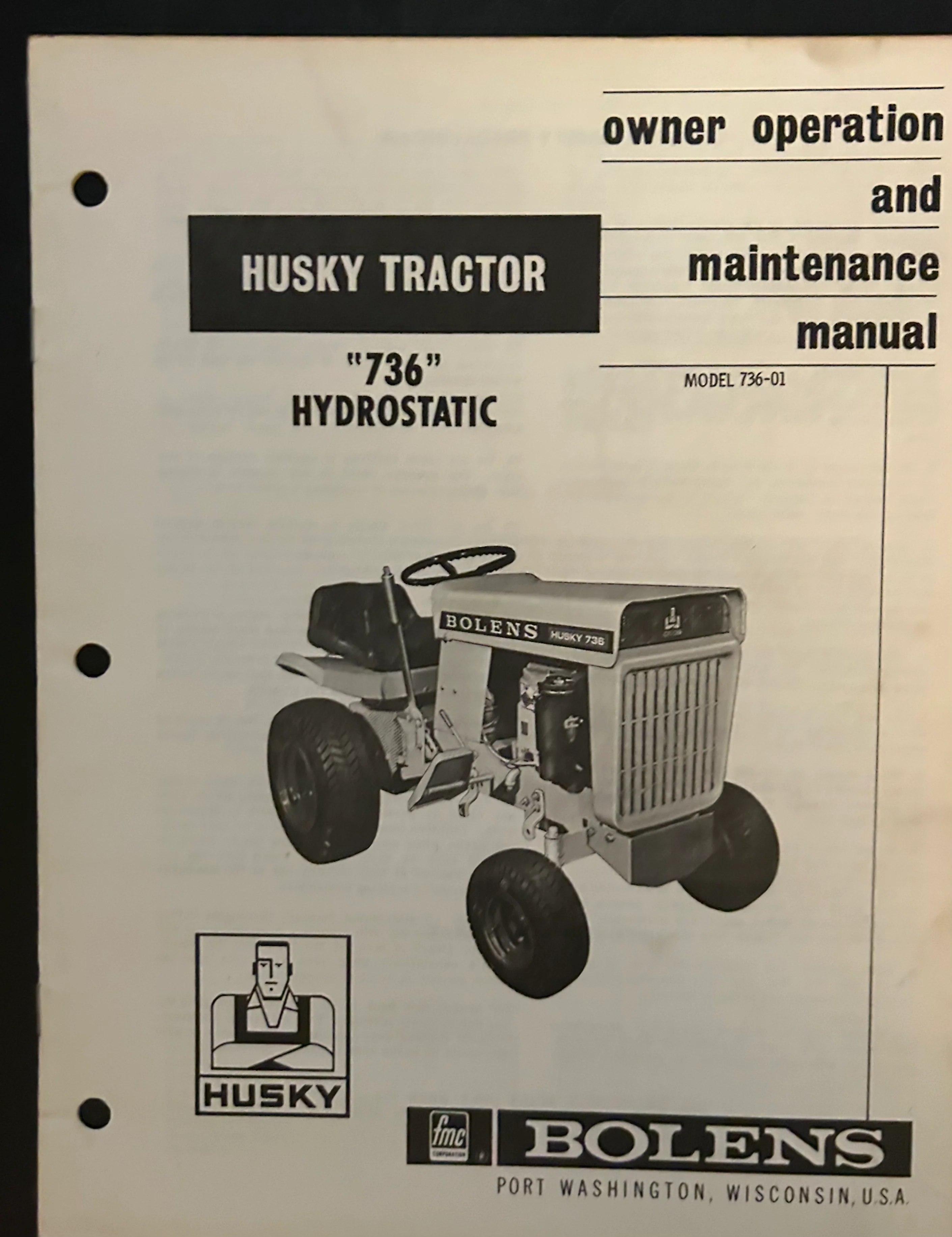 Bolens 736 Lawn Tractor