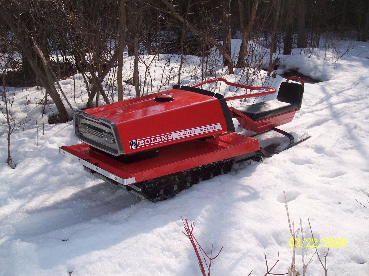 Bolens Diablo Rouge 500 Snowmobile