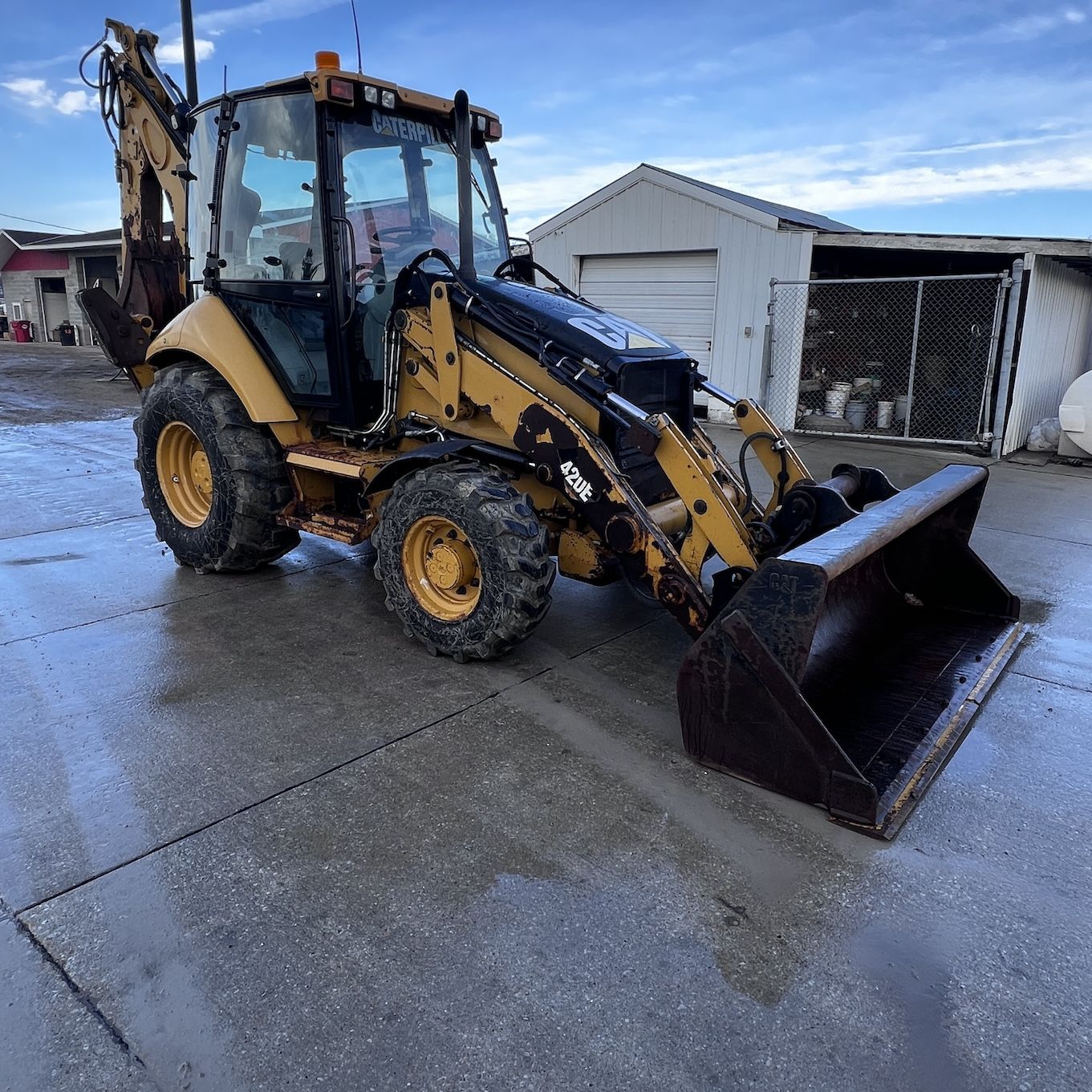Caterpillar 420E Backhoe Loader