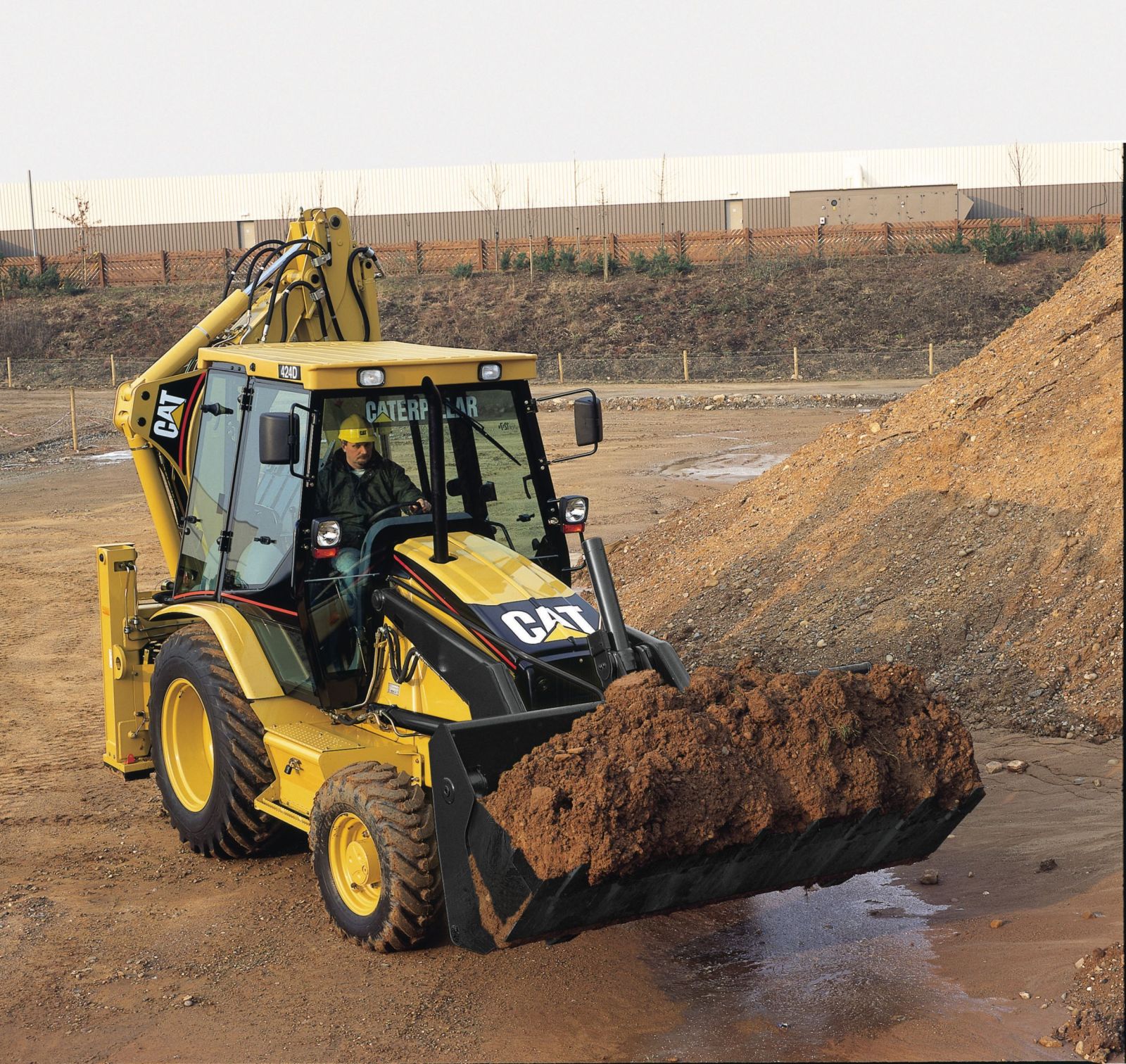 Caterpillar 424D Backhoe Loader