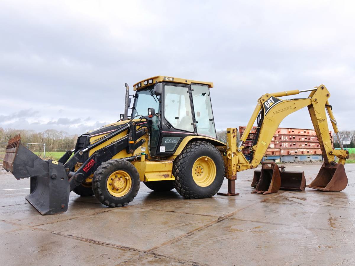 Caterpillar 428D Backhoe Loader
