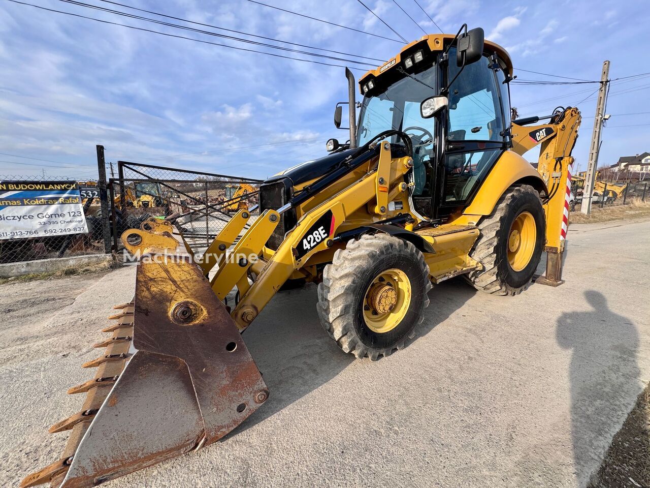 Caterpillar 428E Backhoe Loader