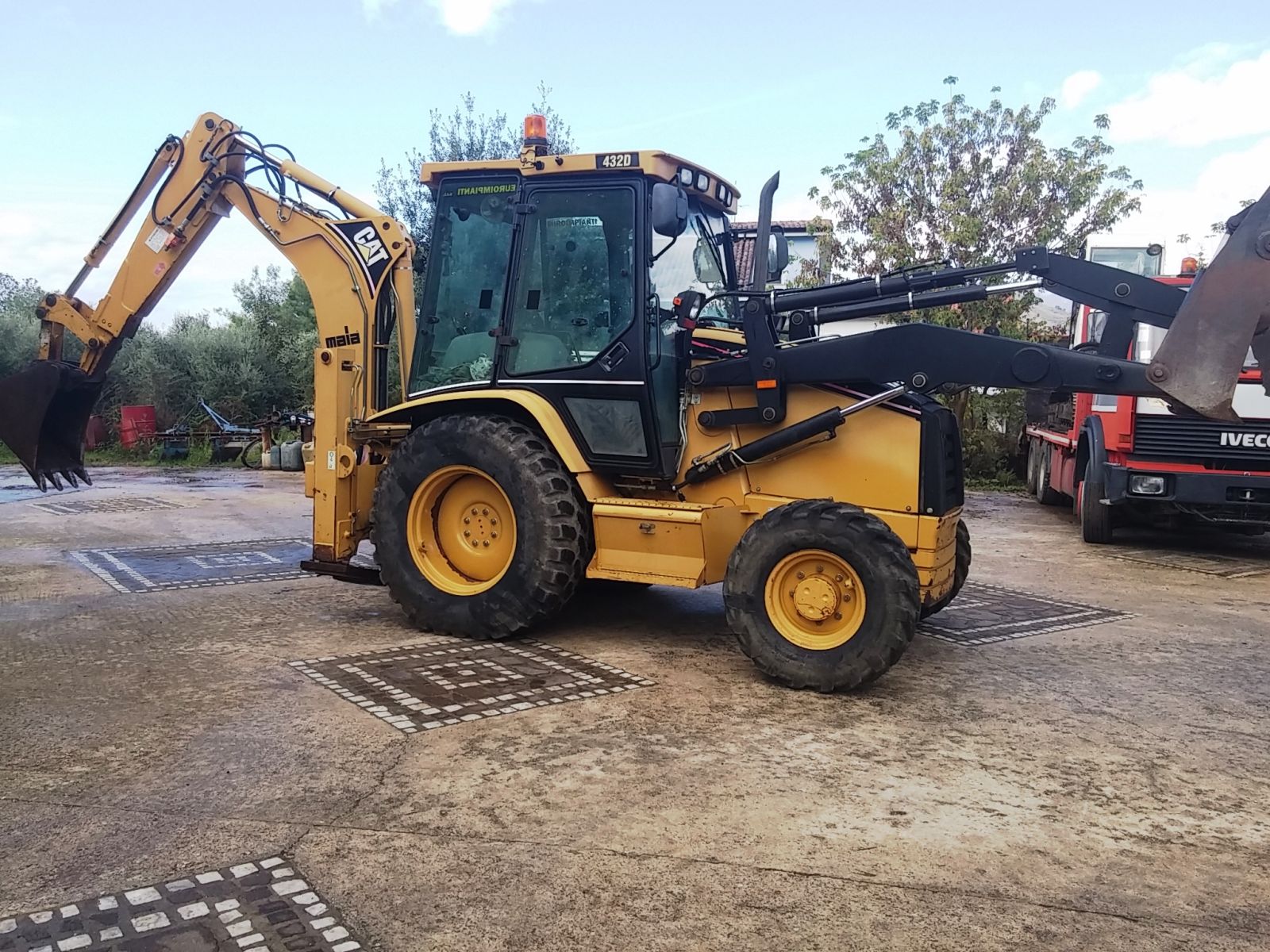 Caterpillar 432D Backhoe Loader
