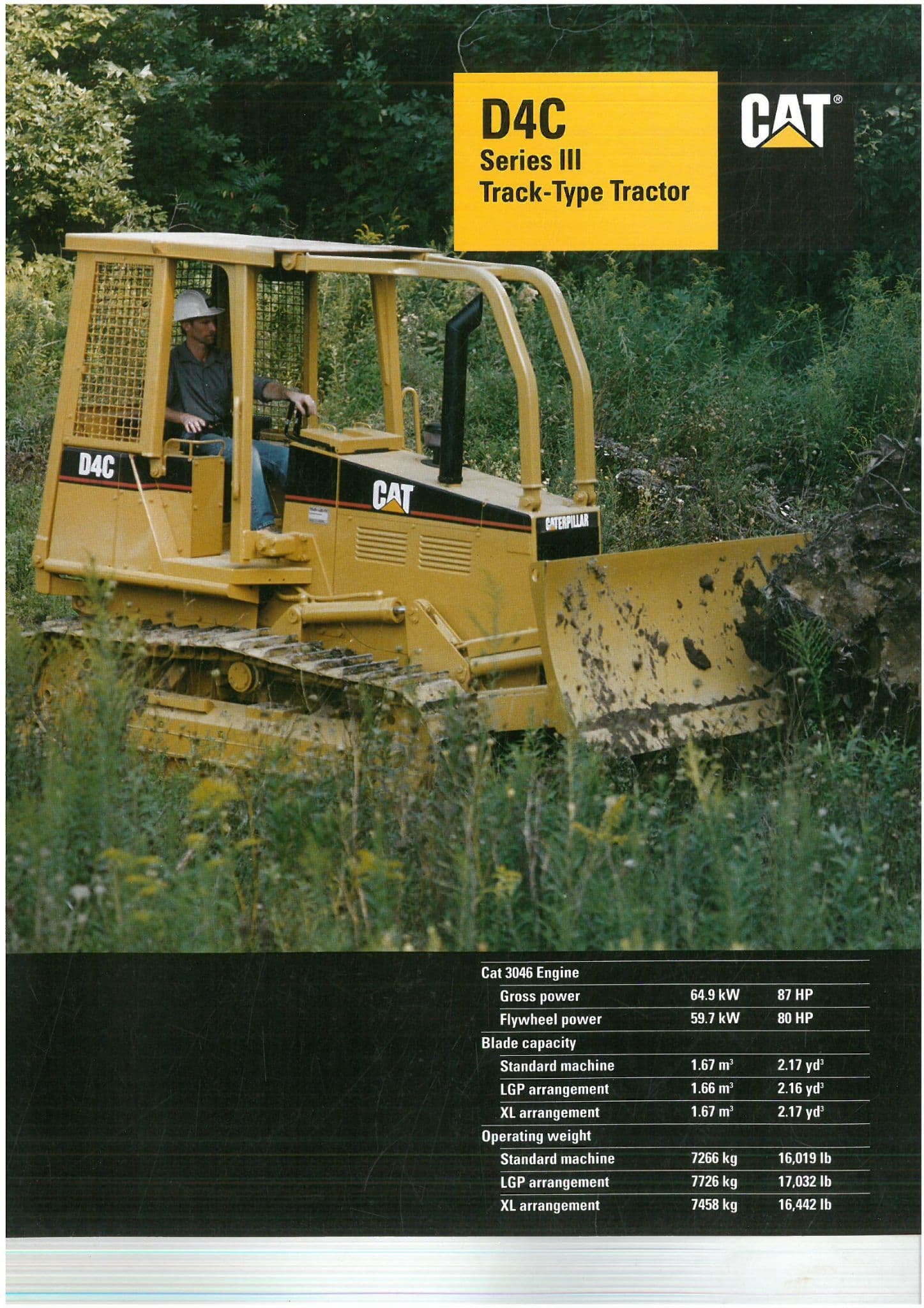 Caterpillar D4C Series III