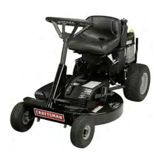 Craftsman 107.28034 Lawn Tractor