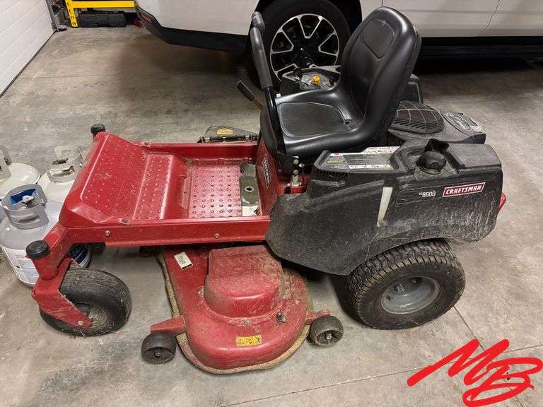 Craftsman 247.20419 Z6600 Lawn Tractor
