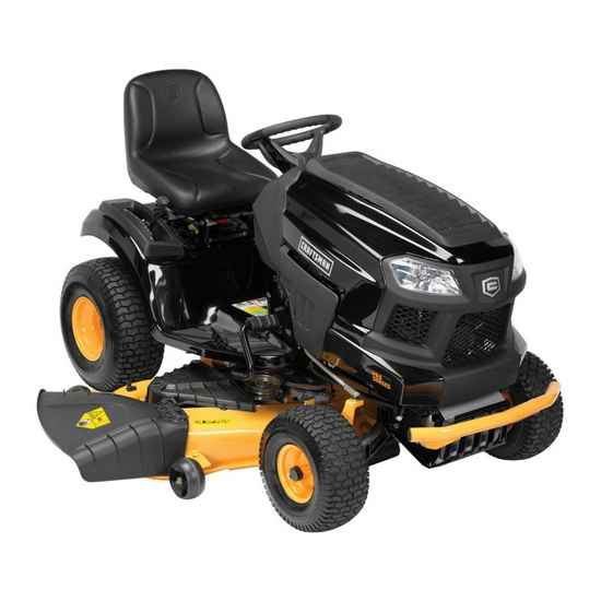 Craftsman 247.20442 Lawn Tractor