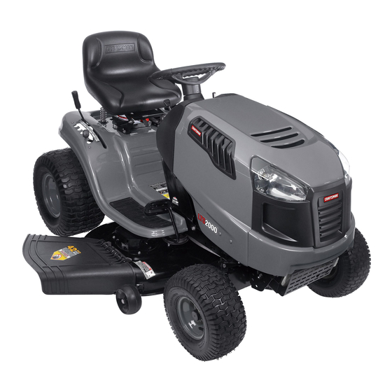 Craftsman 247.28904 Lawn Tractor