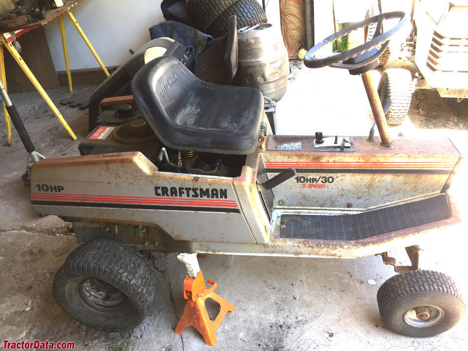 Craftsman 502.25417 Lawn Tractor