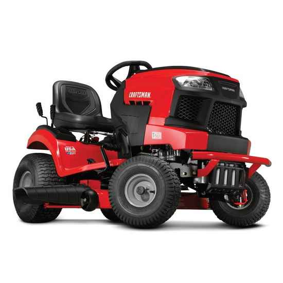 Craftsman 502.25608 Lawn Tractor