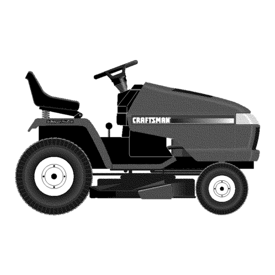 Craftsman 917.27345 Lawn Tractor