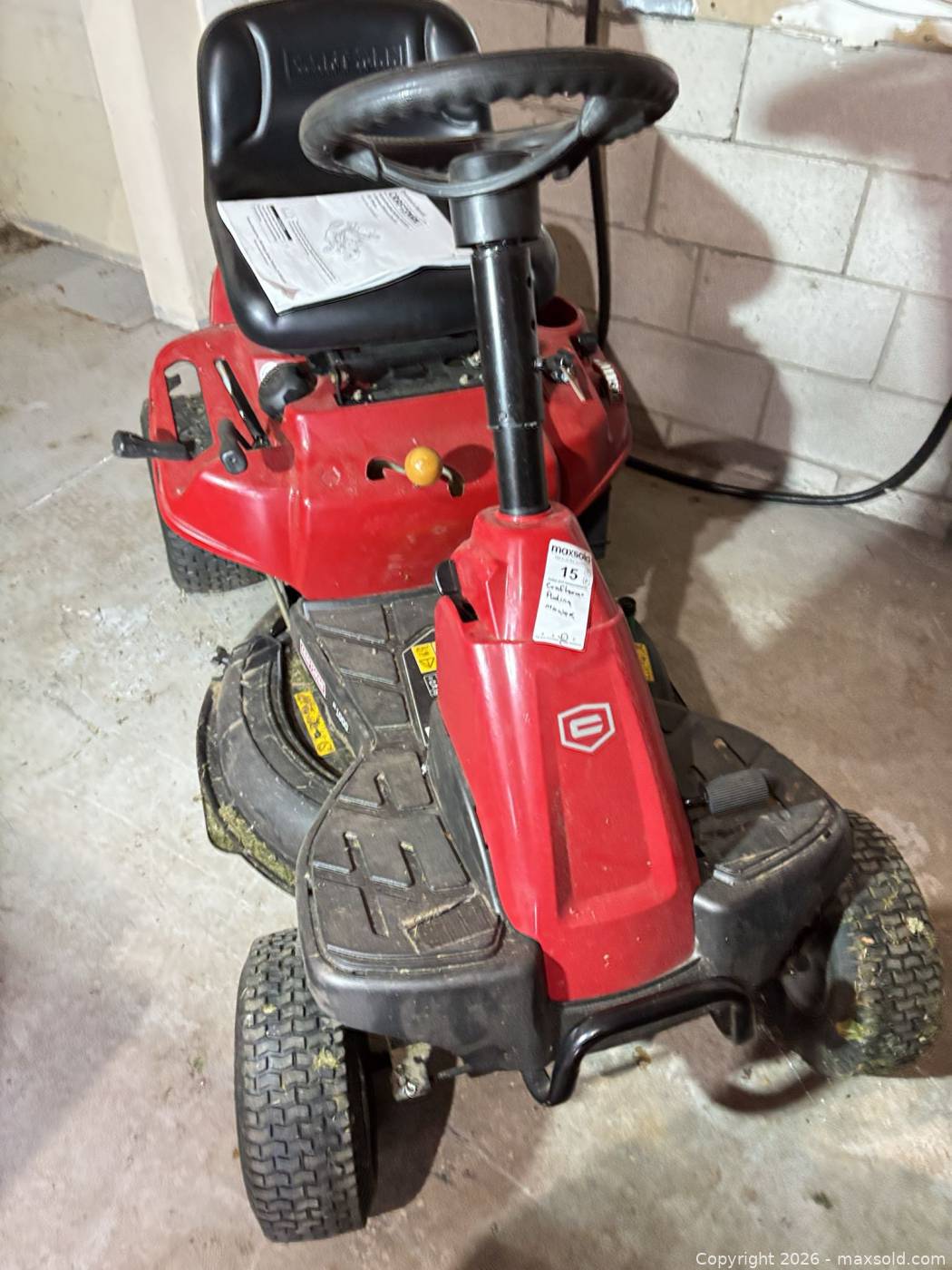 Craftsman C459-60401 Lawn Tractor