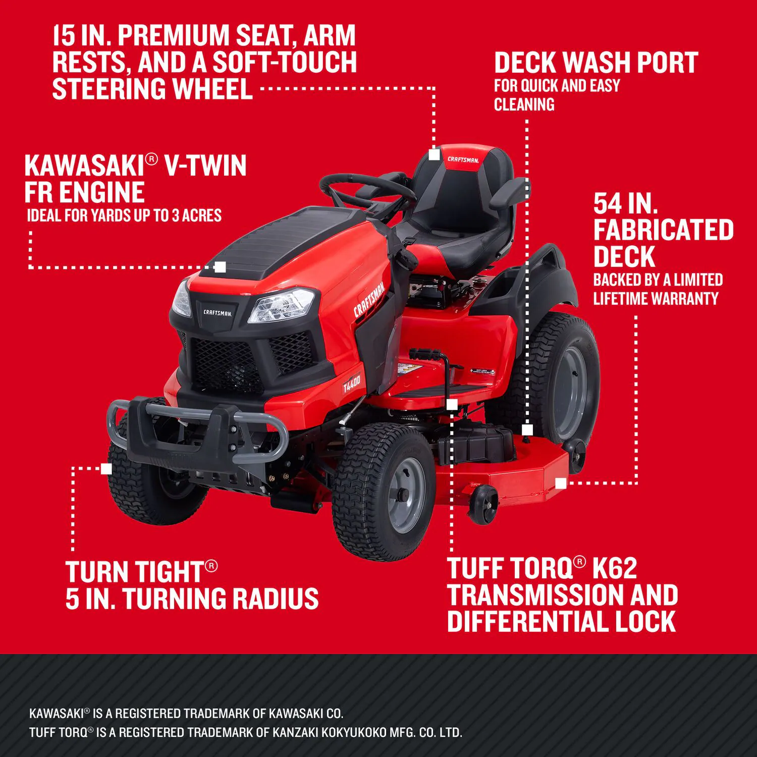 Craftsman T4400 Lawn Tractor