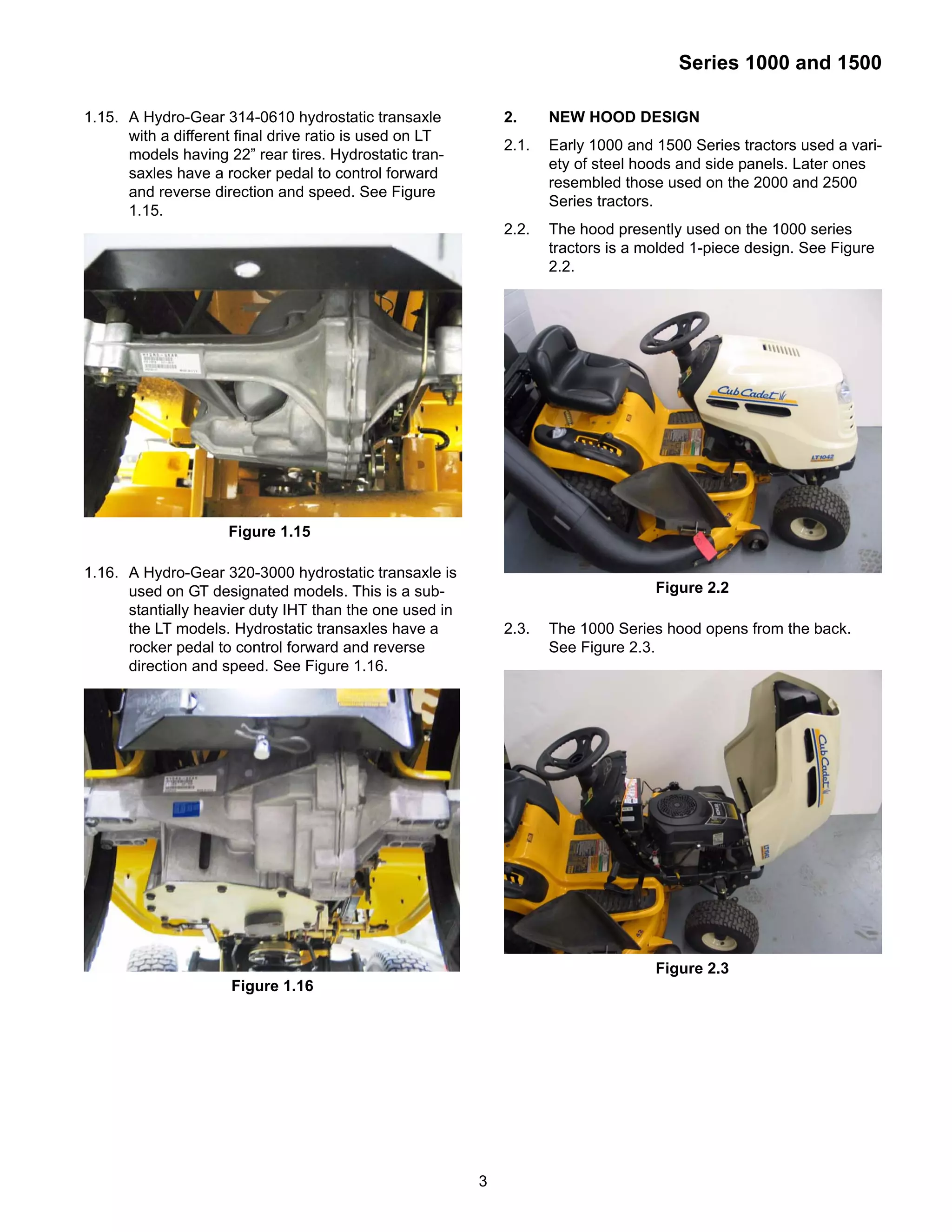 Cub Cadet 1527 Lawn Tractor