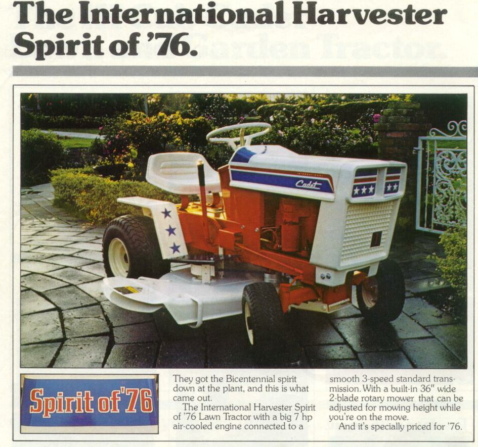 Cub Cadet Spirit of 76