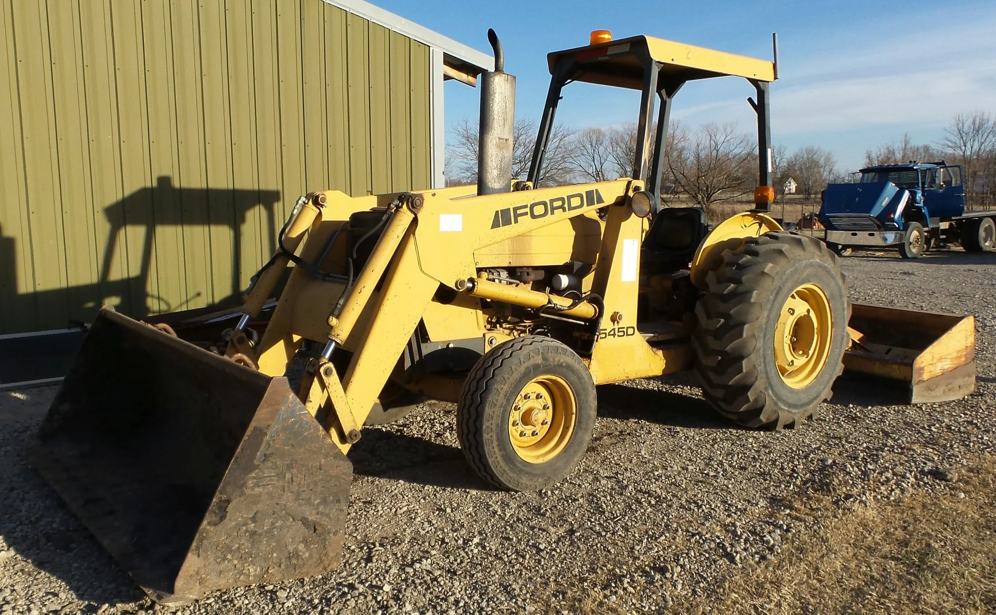 Ford 545D Industrial Tractor