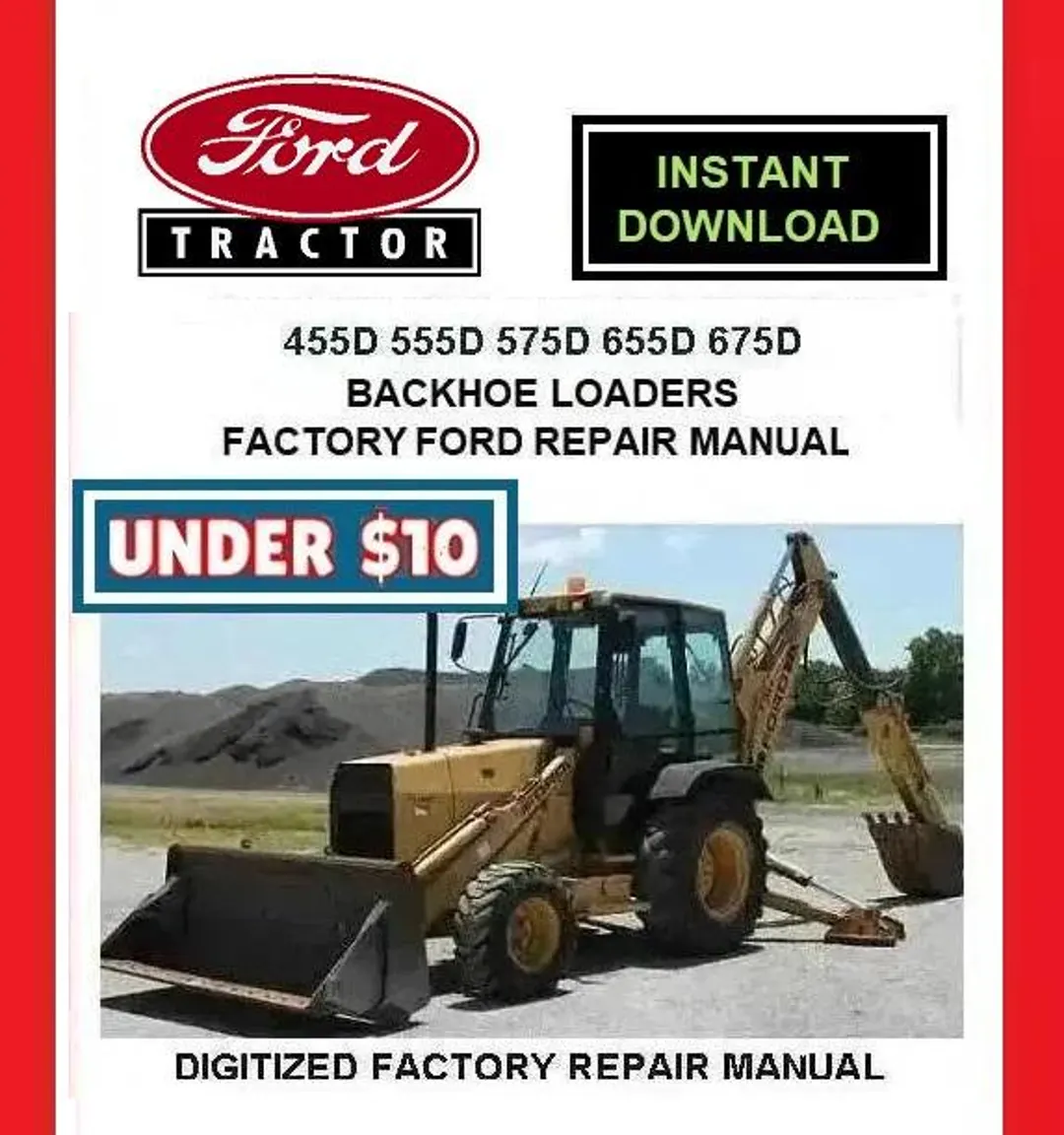 Ford 675D Backhoe Loader