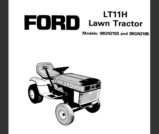 Ford LT-11H Lawn Tractor