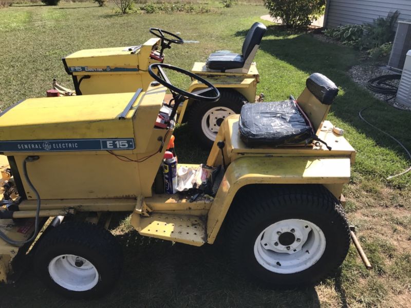 General Electric E15 Elec-Trak Lawn Tractor