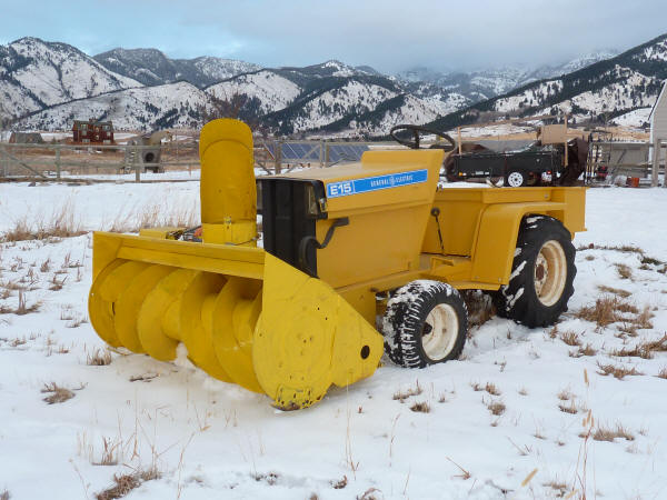 General Electric E10M Elec-Trak Lawn Tractor
