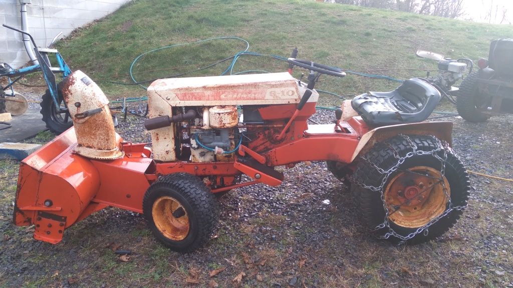 Gilson 53013 S-10 Lawn Tractor