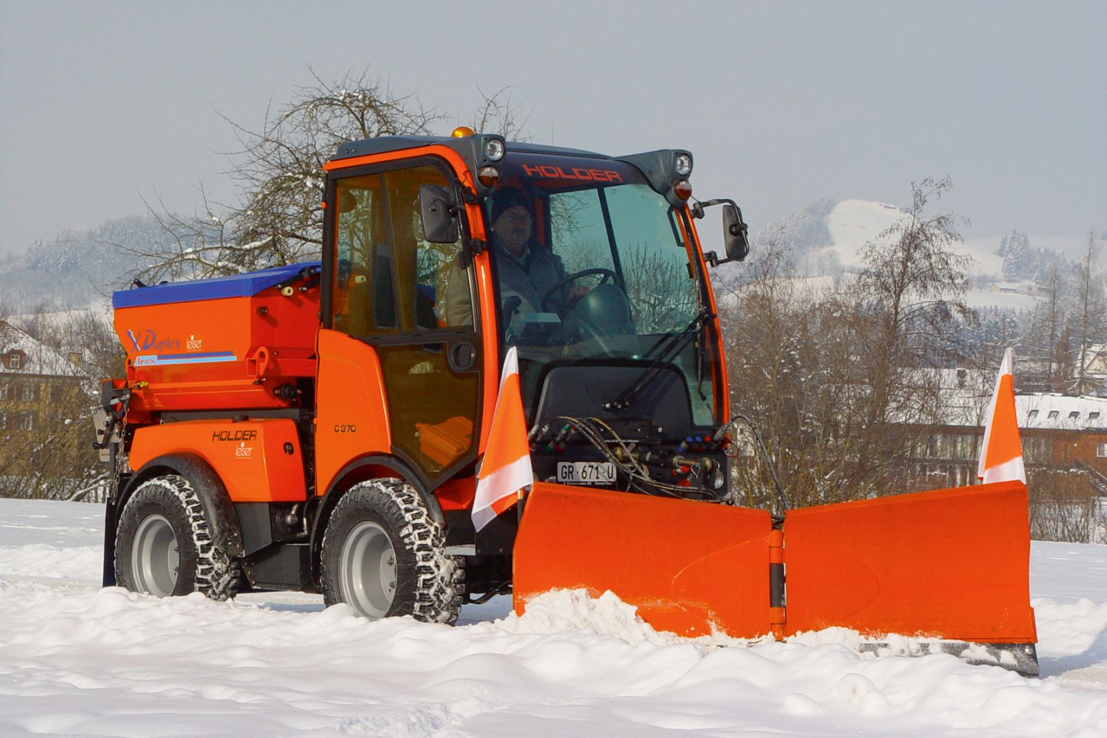 Holder C350 Industrial Tractor