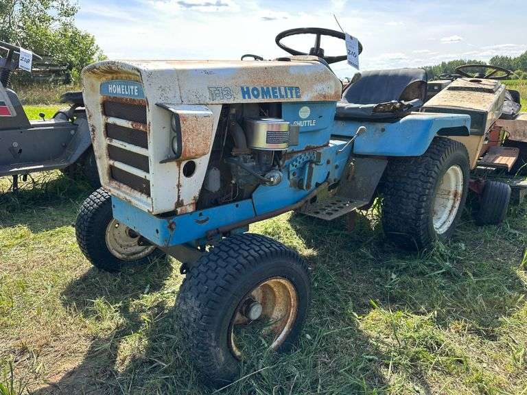 Homelite T-13S Lawn Tractor