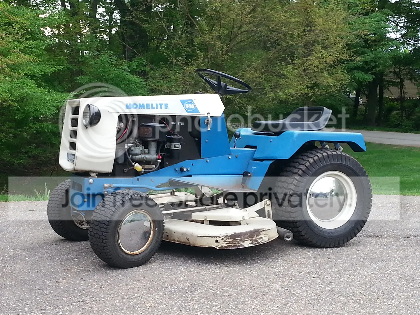 Homelite T-15 Lawn Tractor