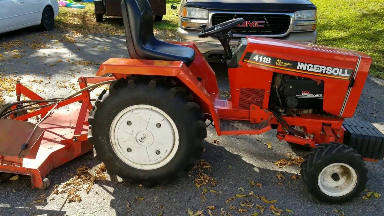 Ingersoll 4118D Lawn Tractor
