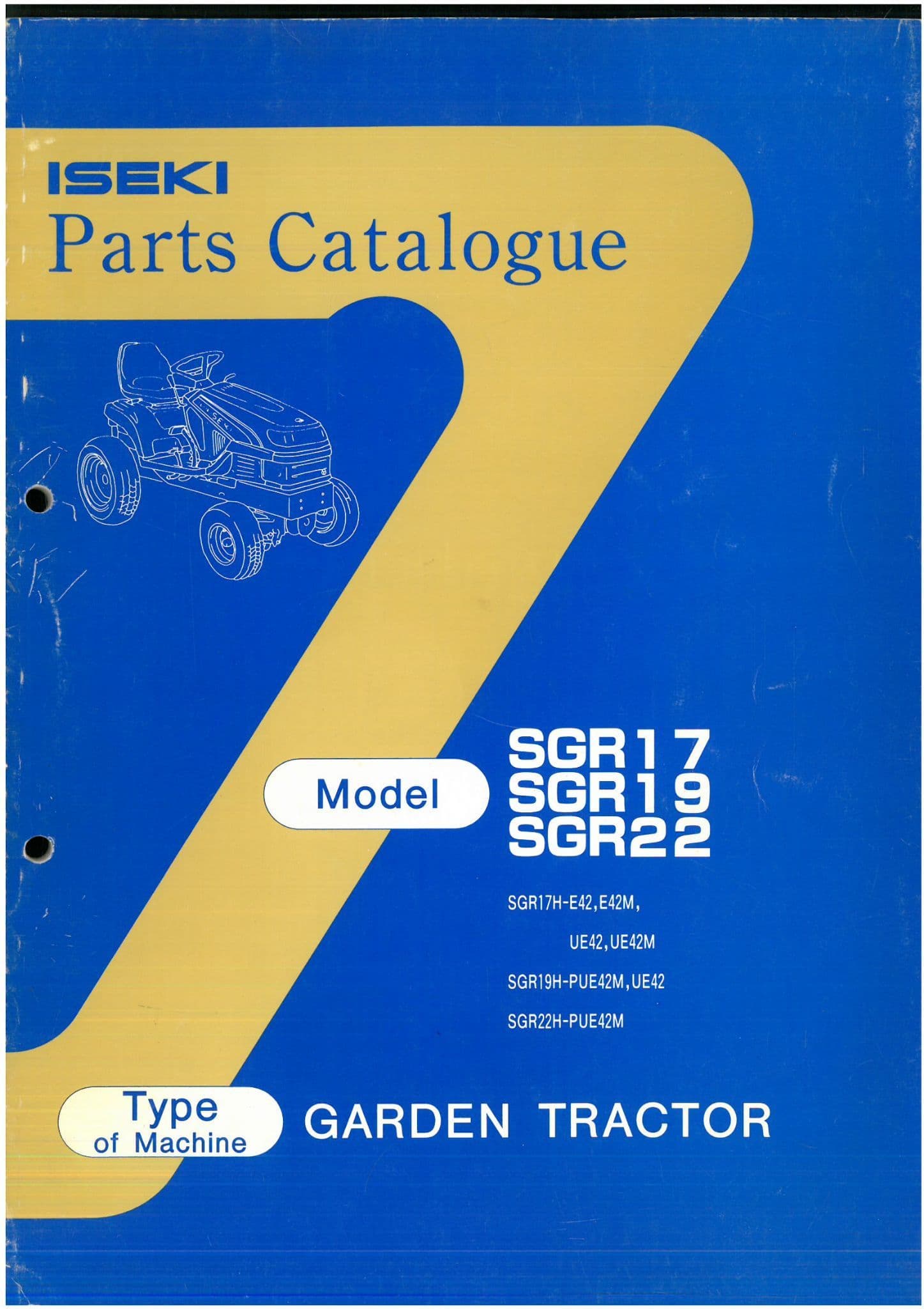 Iseki SGR22 Lawn Tractor