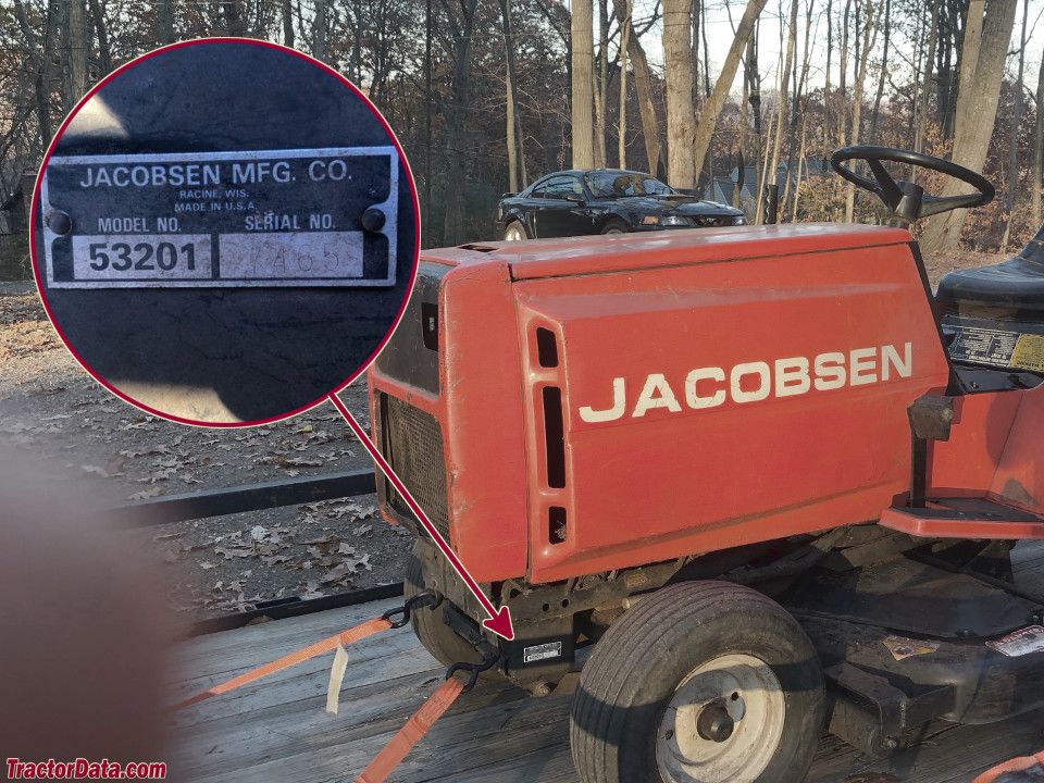 Jacobsen 1250 53276 Lawn Tractor
