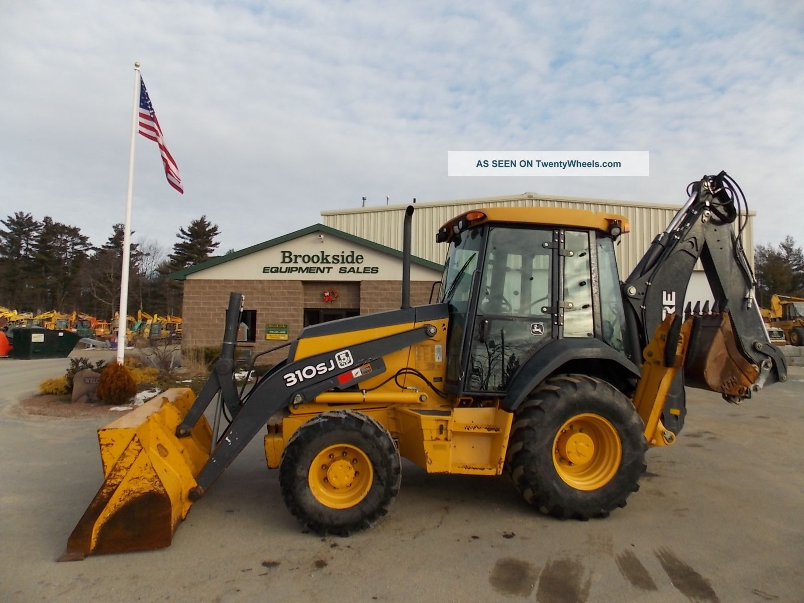 John Deere 310SJ Backhoe Loader