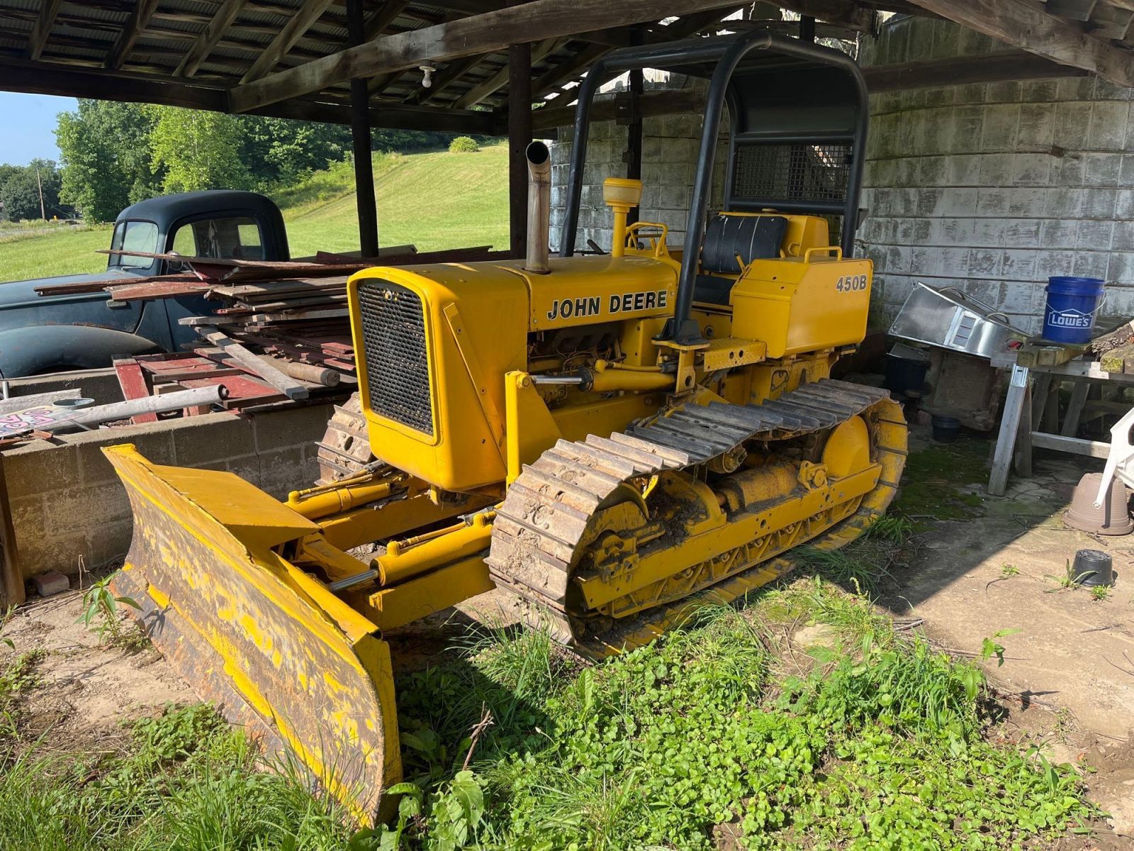 John Deere 450 Loader Industrial Tractor