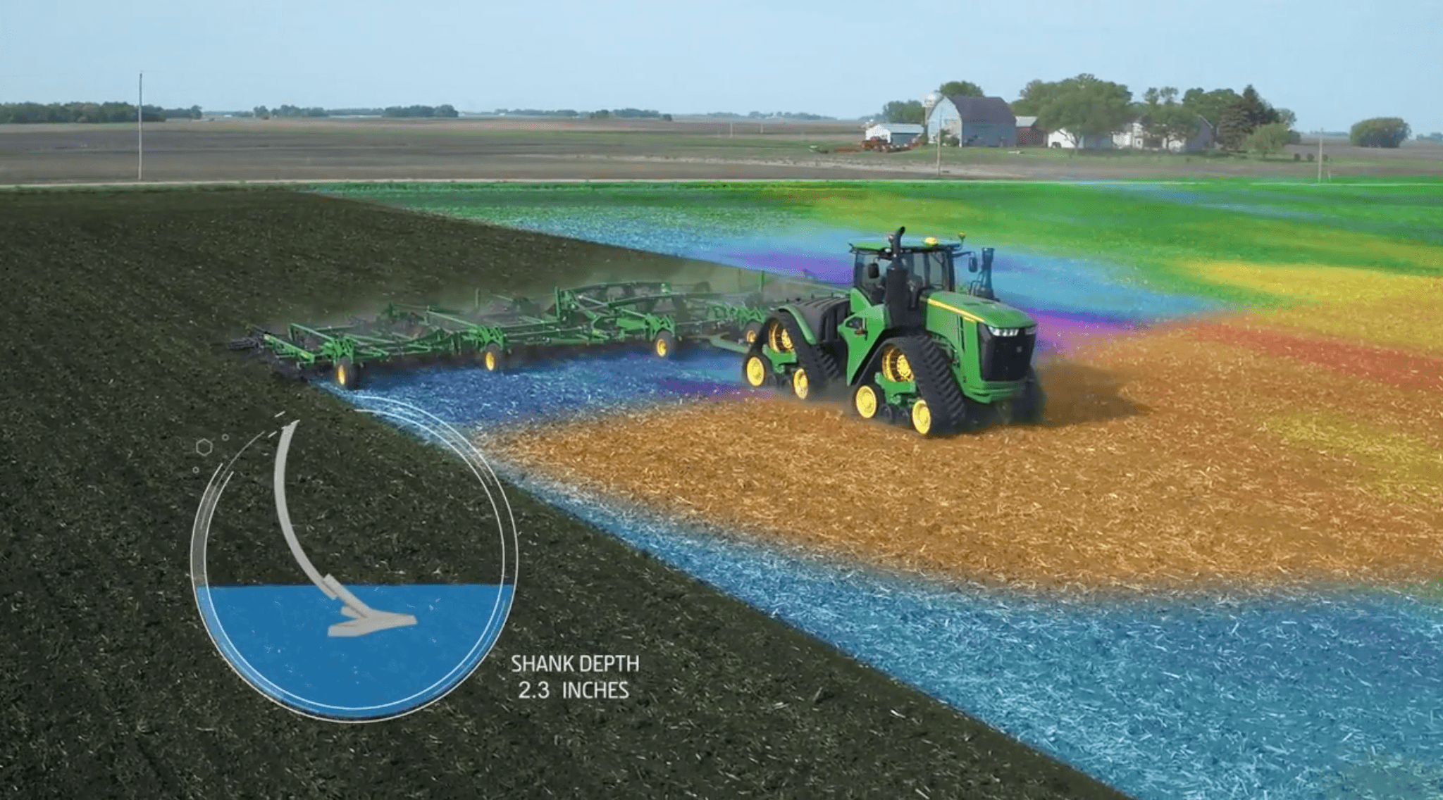 John Deere AI Industrial Tractor