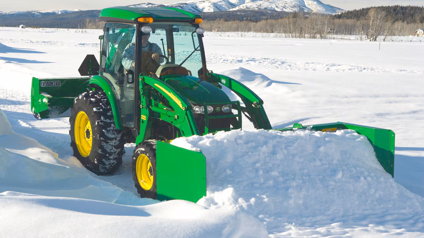 John Deere Snowfire Snowmobile