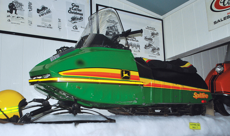 John Deere Sprintfire Snowmobile