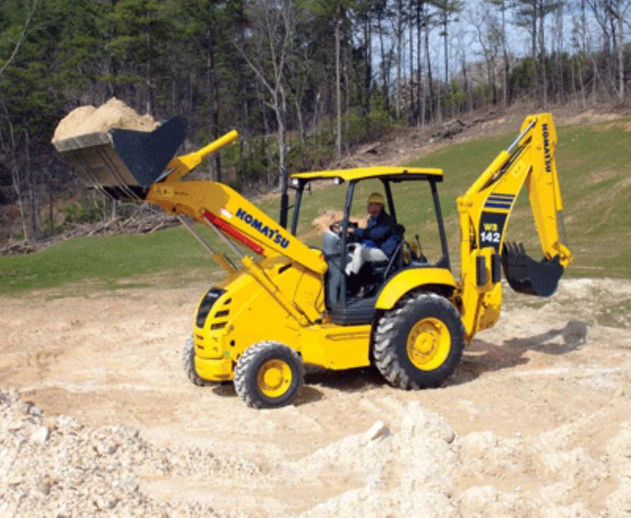 Komatsu WB142-5 Backhoe Loader