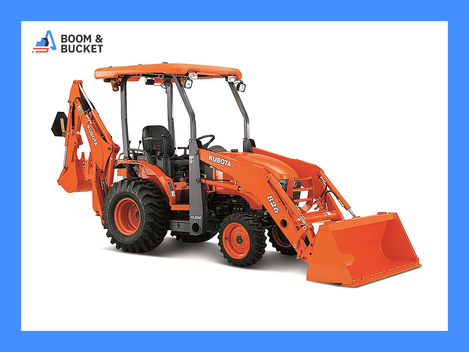 Kubota B26 Backhoe Loader