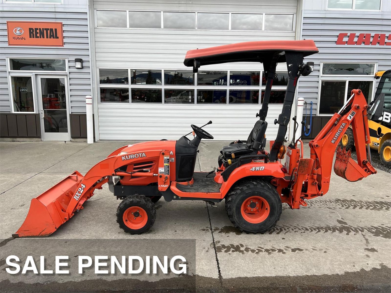 Kubota BX24 Backhoe Loader