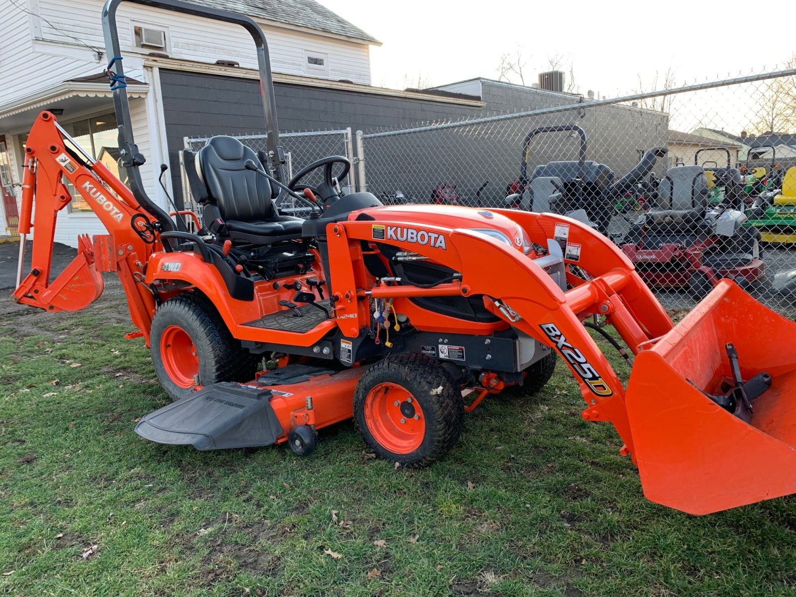 Kubota BX25D Backhoe Loader