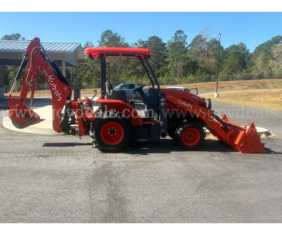 Kubota L47 Backhoe Loader