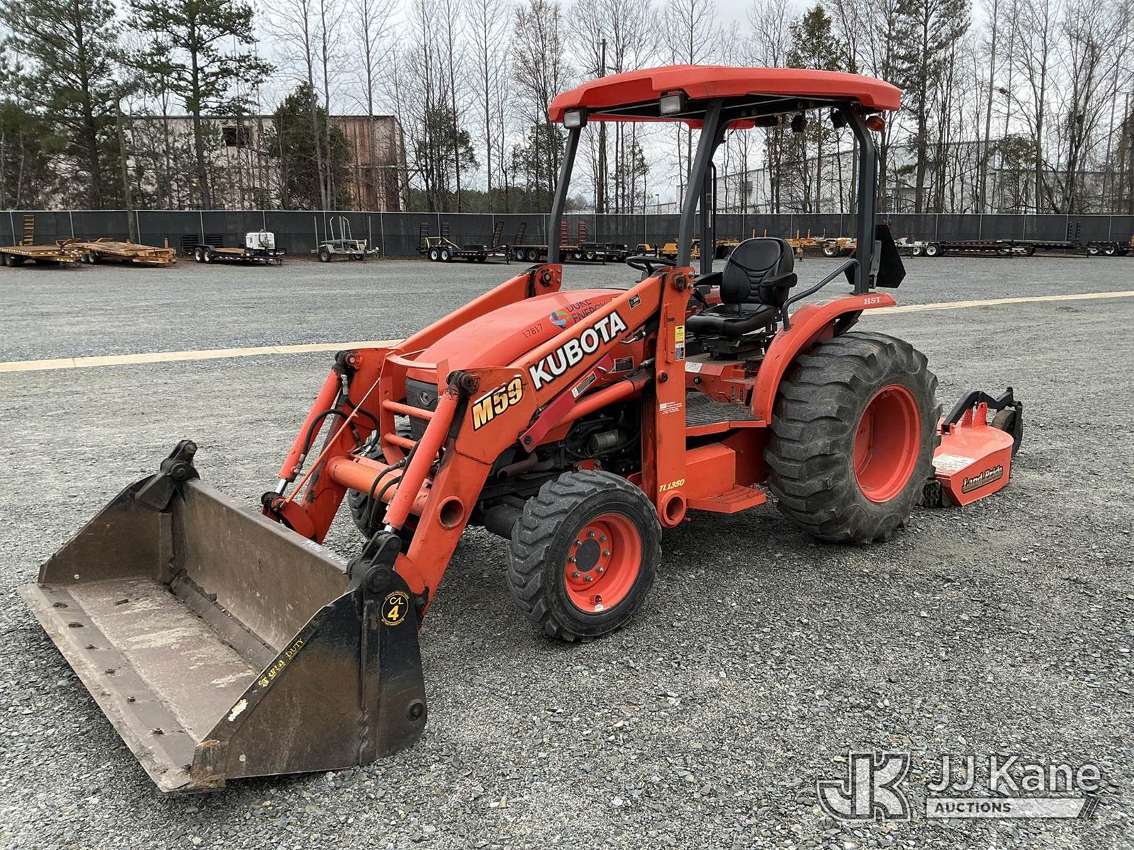 Kubota M59 Backhoe Loader