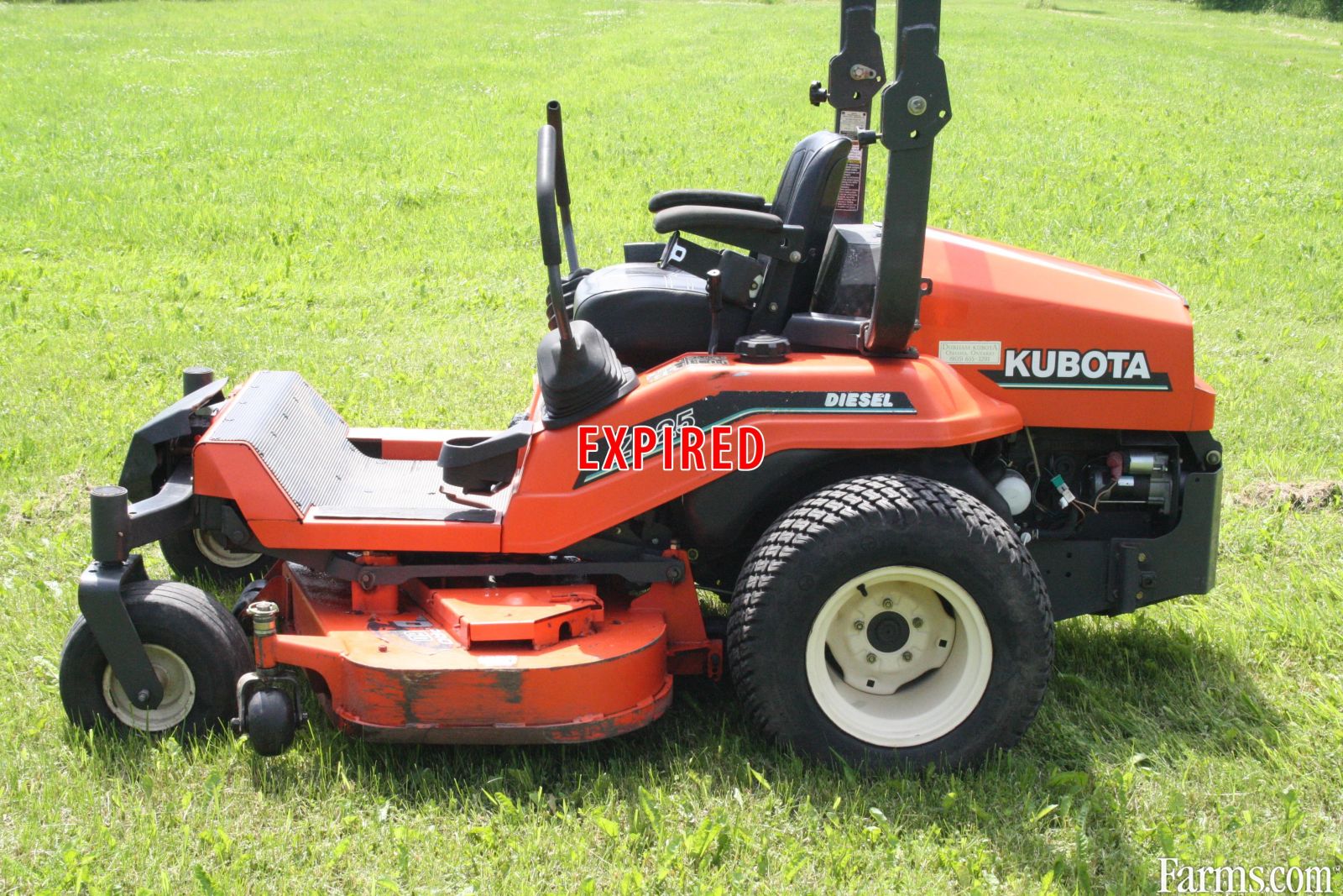 Kubota ZD25 Lawn Tractor