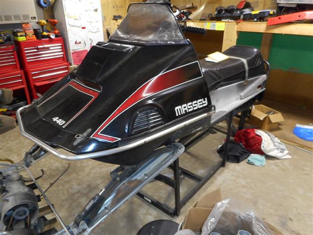 Massey Ferguson Cyclone 440 Snowmobile