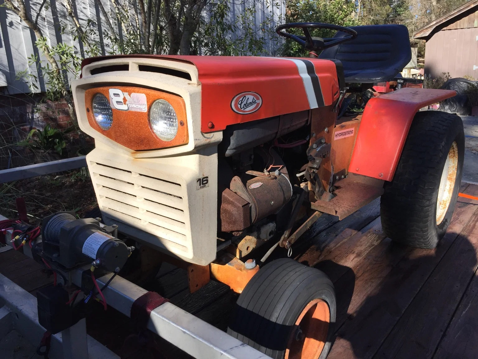 MTD Columbia 340 Snowmobile