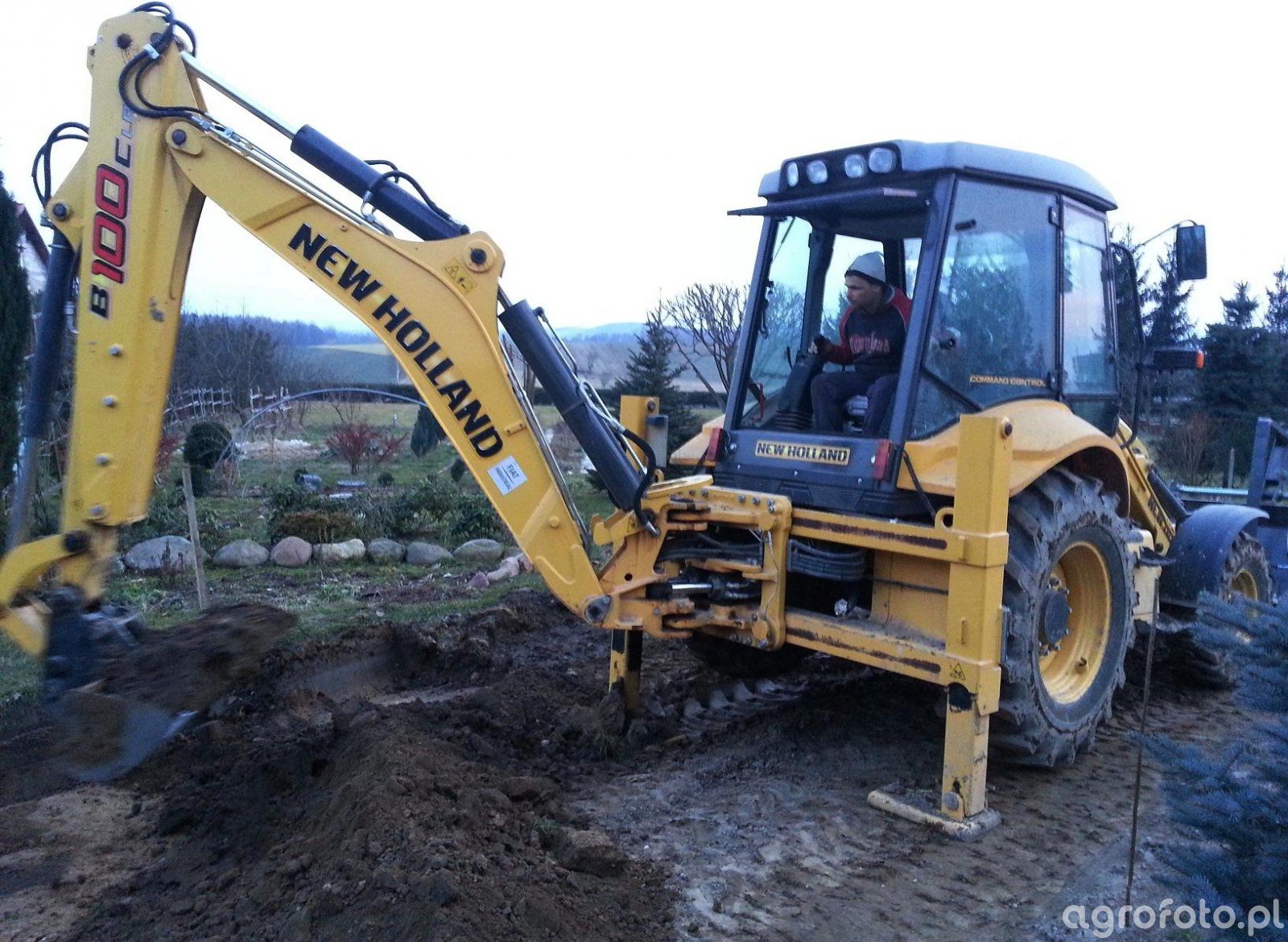 New Holland B100C Backhoe Loader