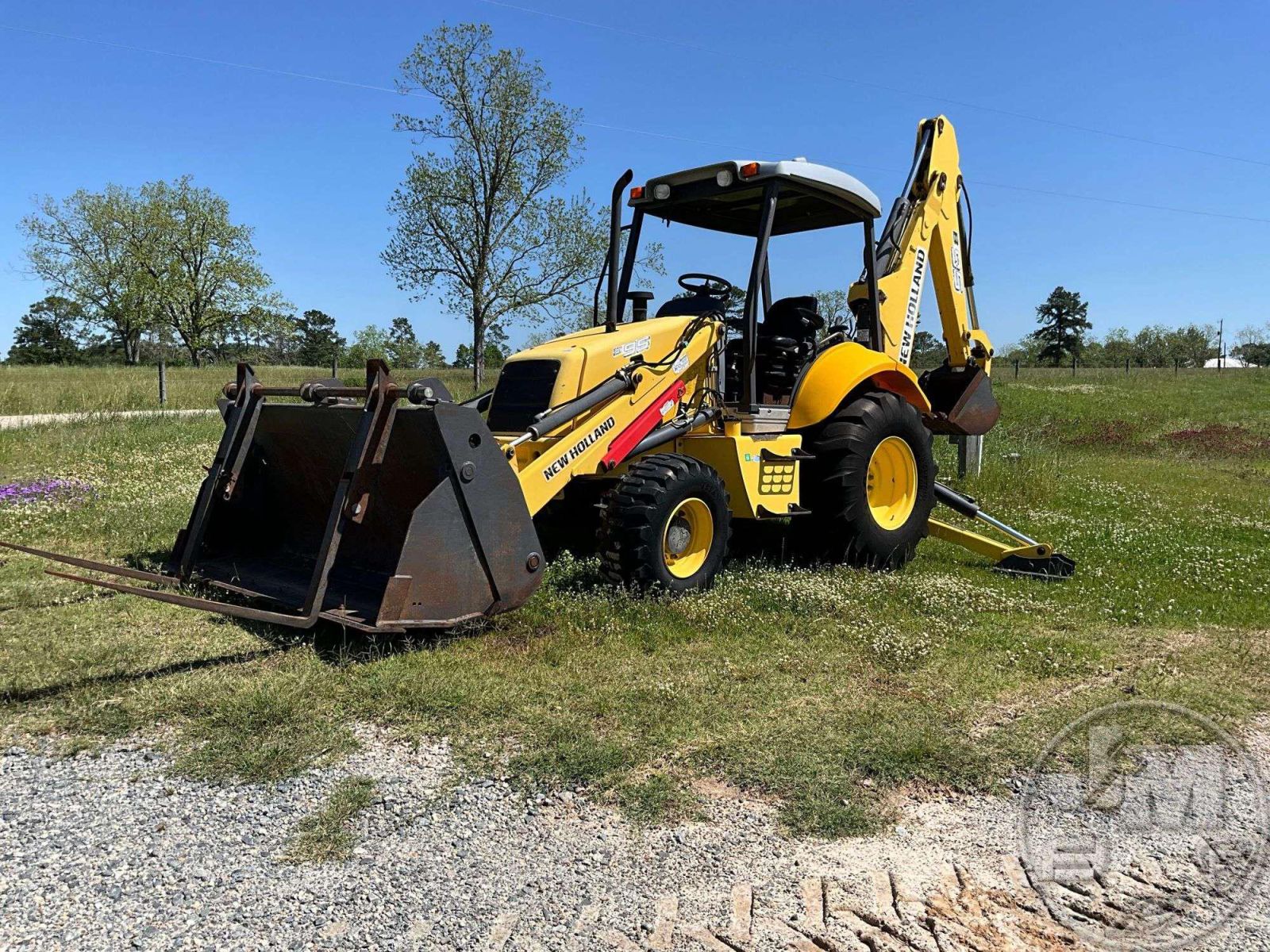 New Holland B95 Backhoe Loader
